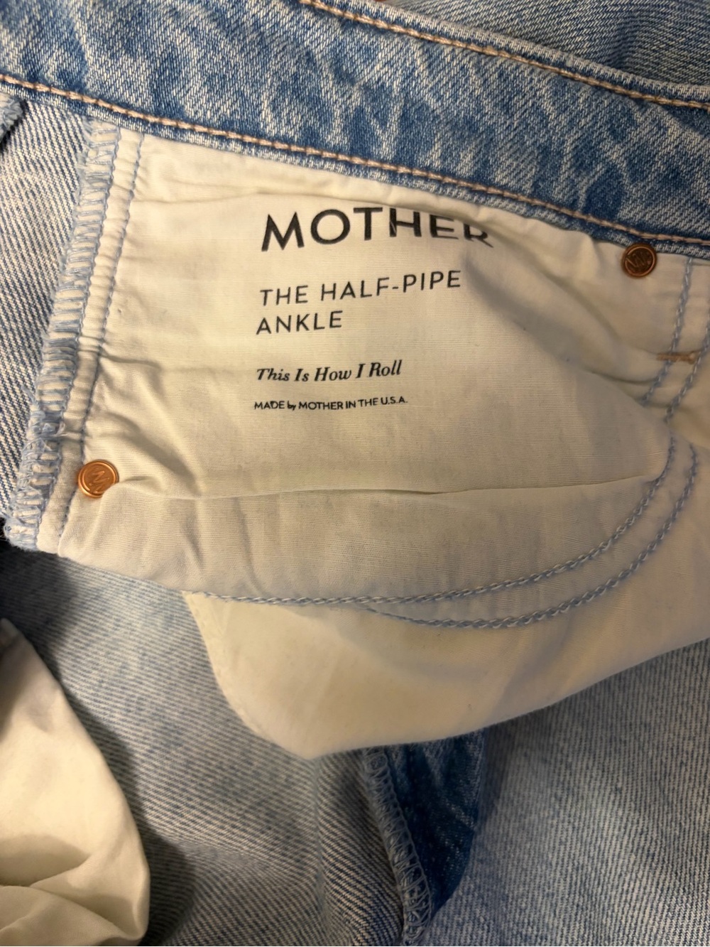 Mother Superior The Full-Pipe Flood
Barrel Jeans 29 - Picture 5 of 7